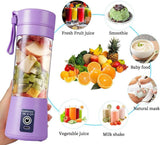 Rechargeable Mini Blender Purple ABS Portable